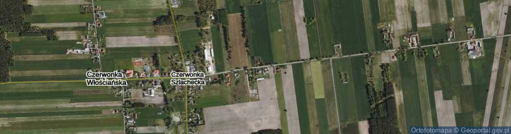 Zdjęcie satelitarne Czerwonka Szlachecka ul.